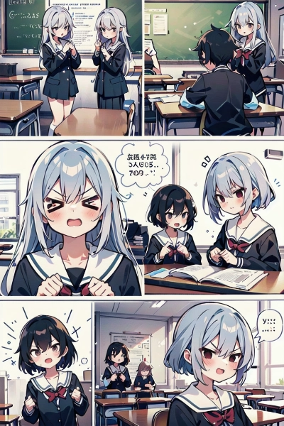 本日のボツ集(マンガ割り風)