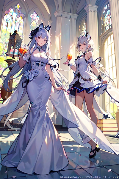 教会に舞い降りた天使達