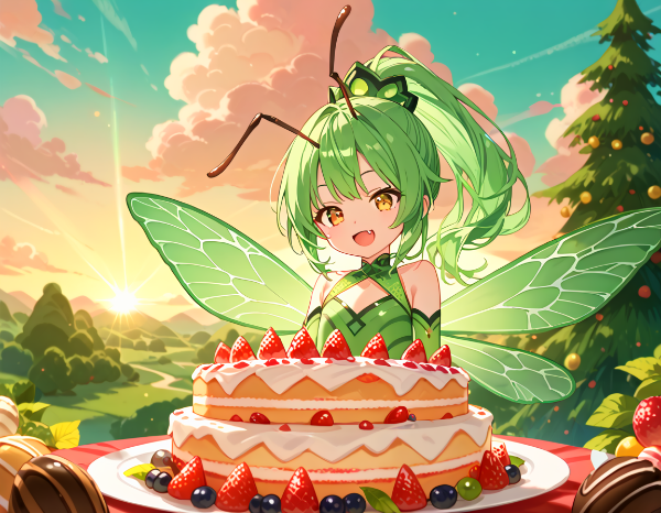 兎派からケーキをもらったゾ～♪