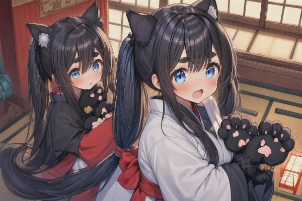 にゃんにゃ・・・・あっ