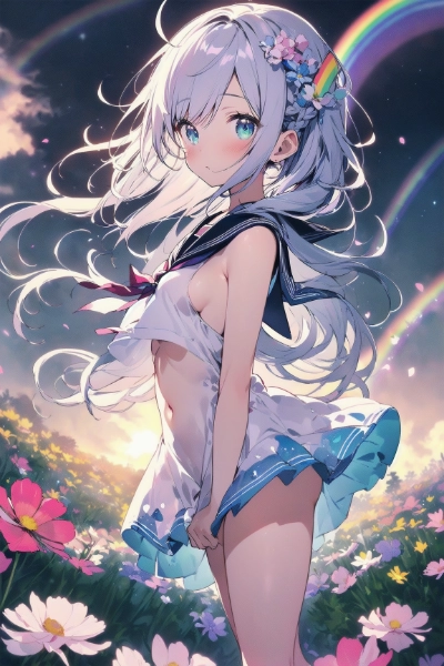 華を纏う探偵　そらいろさん