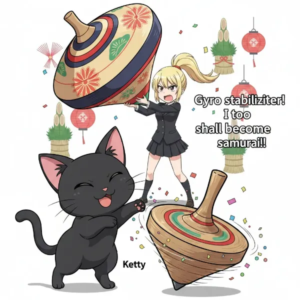 巨大独楽式ジャイロスタビライザー