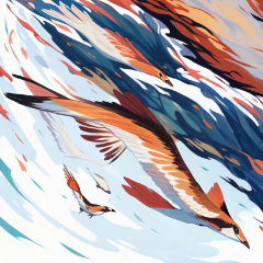 鮭鳥