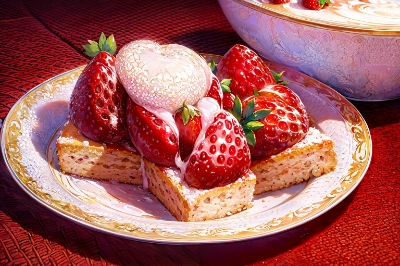 いちごのケーキ