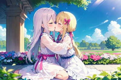 11月20日の百合キスイラスト その4