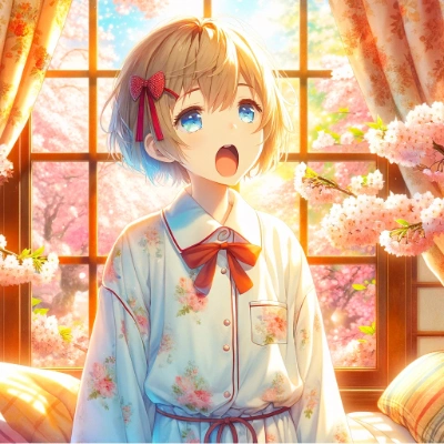 フワー、おはようございます