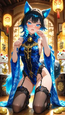 🐺 福来いにゃんにゃん 〜狼なのに猫やるのか！？〜🐾