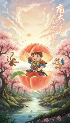 桃から生まれた勇者の冒険