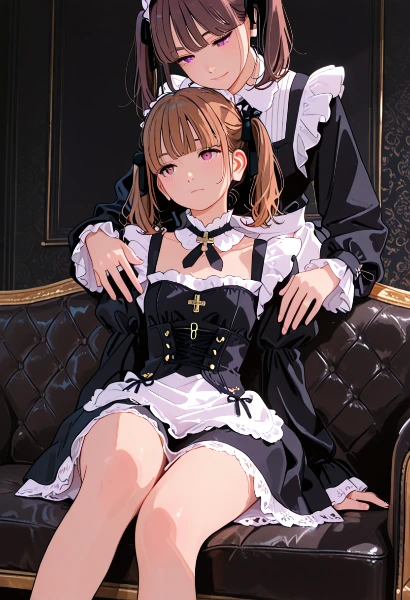 ♰ゴシックなメイド姉妹♰