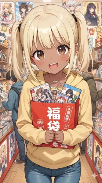 福袋にニンマリ！