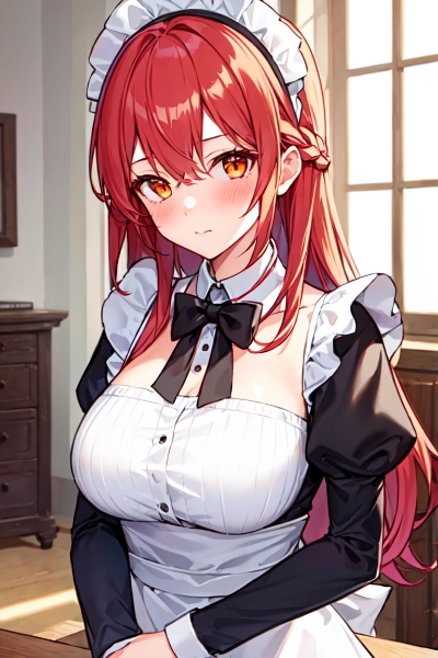メイドさんだぁ！