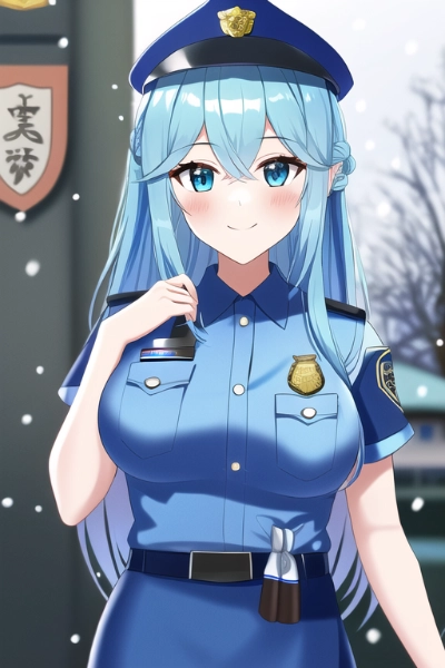 夏服婦警おゆき