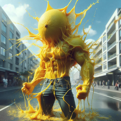 レモンマン　（8枚）