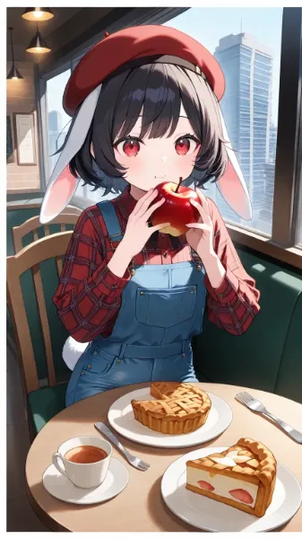 アップルベレーとアップルティーセット