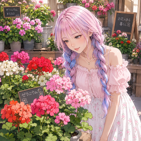 8/11の誕生花 ゼラニウム（サイちゃん）