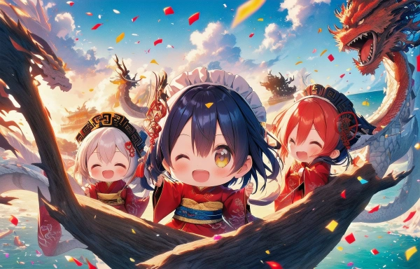 あけおメイドちゃん