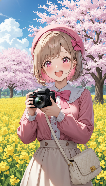 一眼レフと後輩ちゃん