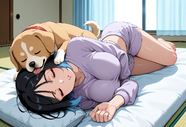 春眠暁を覚えず・・・(´･ω･`)