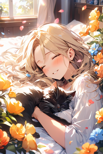 ふたりでおひるね