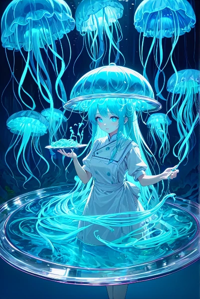 深海の海月