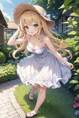 夏のお嬢さん