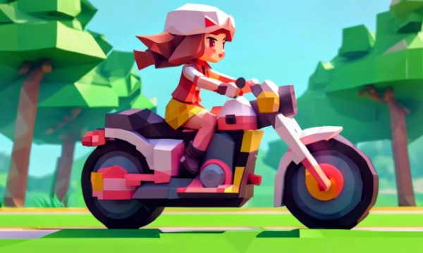 ローポリバイク