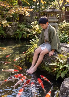 和装少年