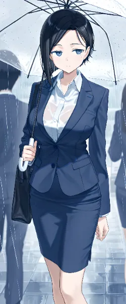 折り畳まない傘