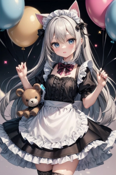 猫耳メイドさん🤗