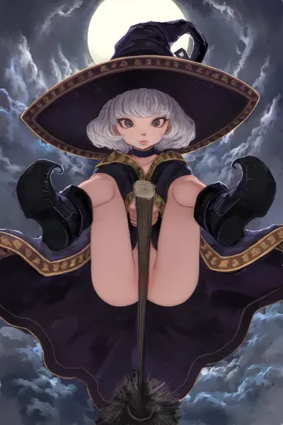 魔女と箒