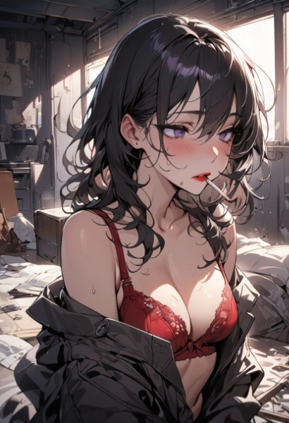 【6枚】Smoking Ladies