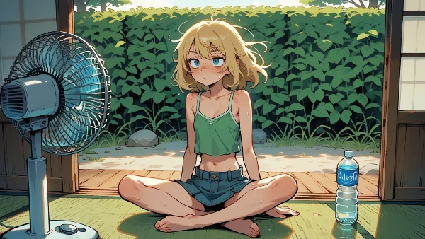 まだ暑い