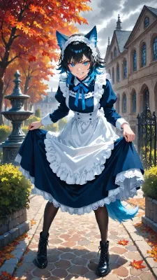 🐺 威嚇カーテシーメイド 〜狼メイドの縄張りに入るな！〜🐺
