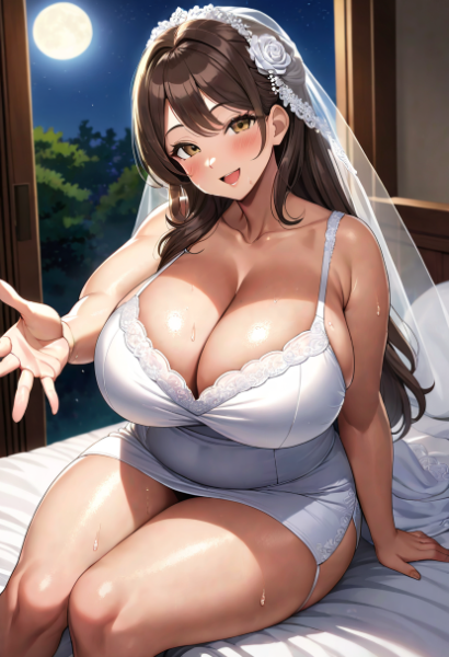 しっぽりムフフと行く夜の結婚式