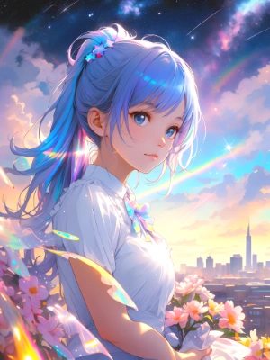 iridescent