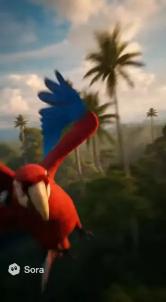 【音量注意】ベニコンゴウインコの冒険 ③