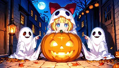 お化けさんだよー