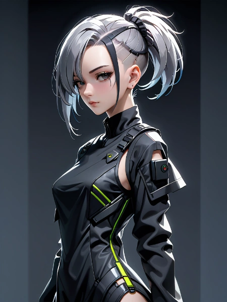 cyberpunk girl