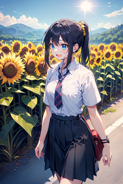 半袖といえば夏服(制服)！