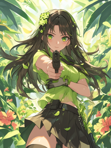 そこから立ち去れ！　さもないと射殺する！！