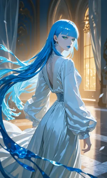 青髪の女皇