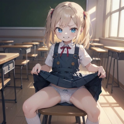 せんせー、こかんがぱんぱんだよwww（今日のぱんつ）