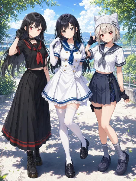 夏服着替えだよ！