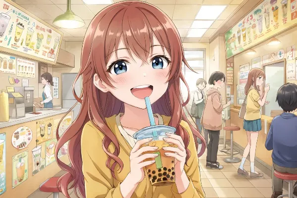 タピオカの甘い放課後