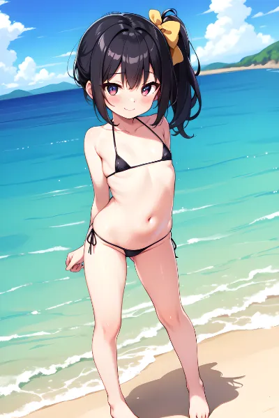 サマービーチマイクロビキニロリ