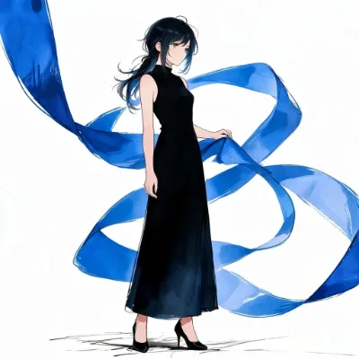 黒と群青