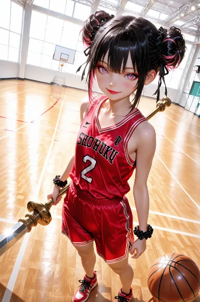 バスケ漫画風のやつ