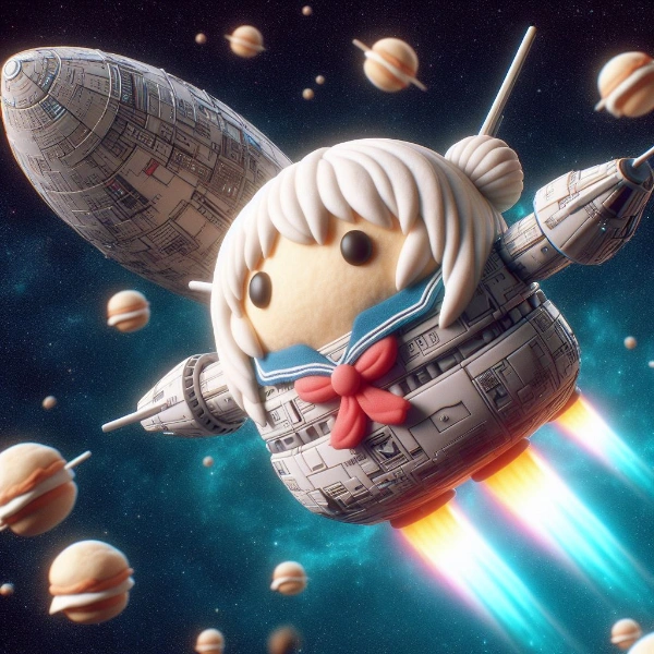 餅・宇宙戦艦・女の子　１（18枚）