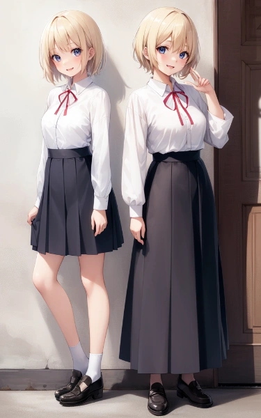 ロングスカート少女 ＃25