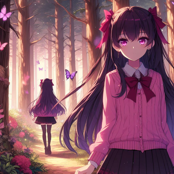 ミステリアスな森林と、うちの子＊その1(11枚)